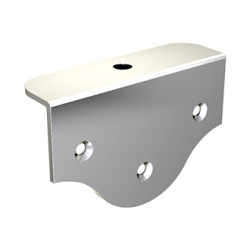 Serie HERCULE 9010 Schiebetorsystem, Befestigungsplatte, 1 Tor bis 90 kg, geeign