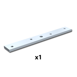 Serie HERCULE 9040 Schiebetorsystem, Anschraubplatte, 1 Tor bis 400 kg, geeignet