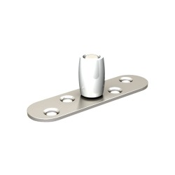 Serie HERCULE 9010 Schiebetorsystem, Anschraubplatte, 1 Tor bis 90 kg, geeignet 
