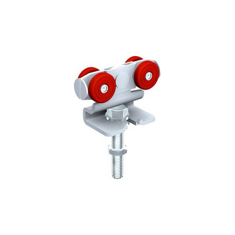 Serie HERCULE 9010 Schiebetorsystem, Rollapparat auf Delrinrollen (Kunststoff) M10, 1 Tor bis 60 kg, geeignet für Schiebetore