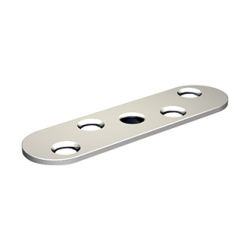 Serie HERCULE 9010X Schiebetorsystem, Anschraubplatte aus Edelstahl, 1 Tor bis 6