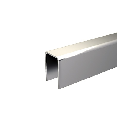 Serie HERCULE 9010 Schiebetorsystem, untere Führungsschiene L 200 cm, 1 Tor bis 90 kg, geeignet für Schiebetore