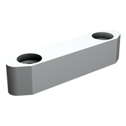 Serie HERCULE 9030 Schiebetorsystem, Führung zum Anschrauben, 1 Tor bis 180 kg,