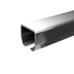 Serie HERCULE 9010X Schiebetorsystem, Edelstahlschiene L 200 cm, 1 Tor bis 60 