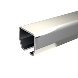 Serie HERCULE 9010X Schiebetorsystem, Edelstahlschiene L 300 cm, 1 Tor bis 60 