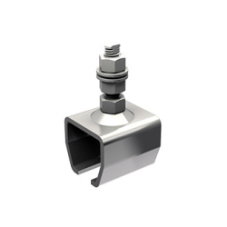 Serie HERCULE 9010X Schiebetorsystem, Höhenverstellbare Muffe aus Edelstahl, 1 