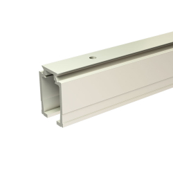 Serie SAF-EVOLUTION Schiene aus eloxiertem Alumiinum, L 300 cm, 1 Tür bis 120