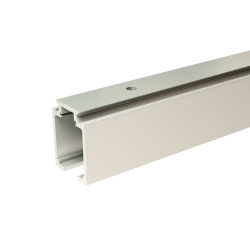 Serie SAF-EVOLUTION Schiene aus eloxiertem Alumiinum, L 195 cm, 1 Tür bis 80 