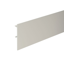 Serie SAF-EVOLUTION Blende aus eloxiertem Alumiinum, L 300 cm, 1 Tür bis 120 