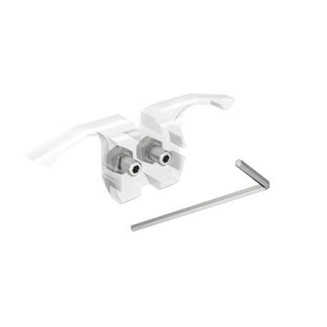Serie TUBEL Schiebetürsystem, Fangstopper, 1 Tür bis 40 kg, geeignet für Wandschränke